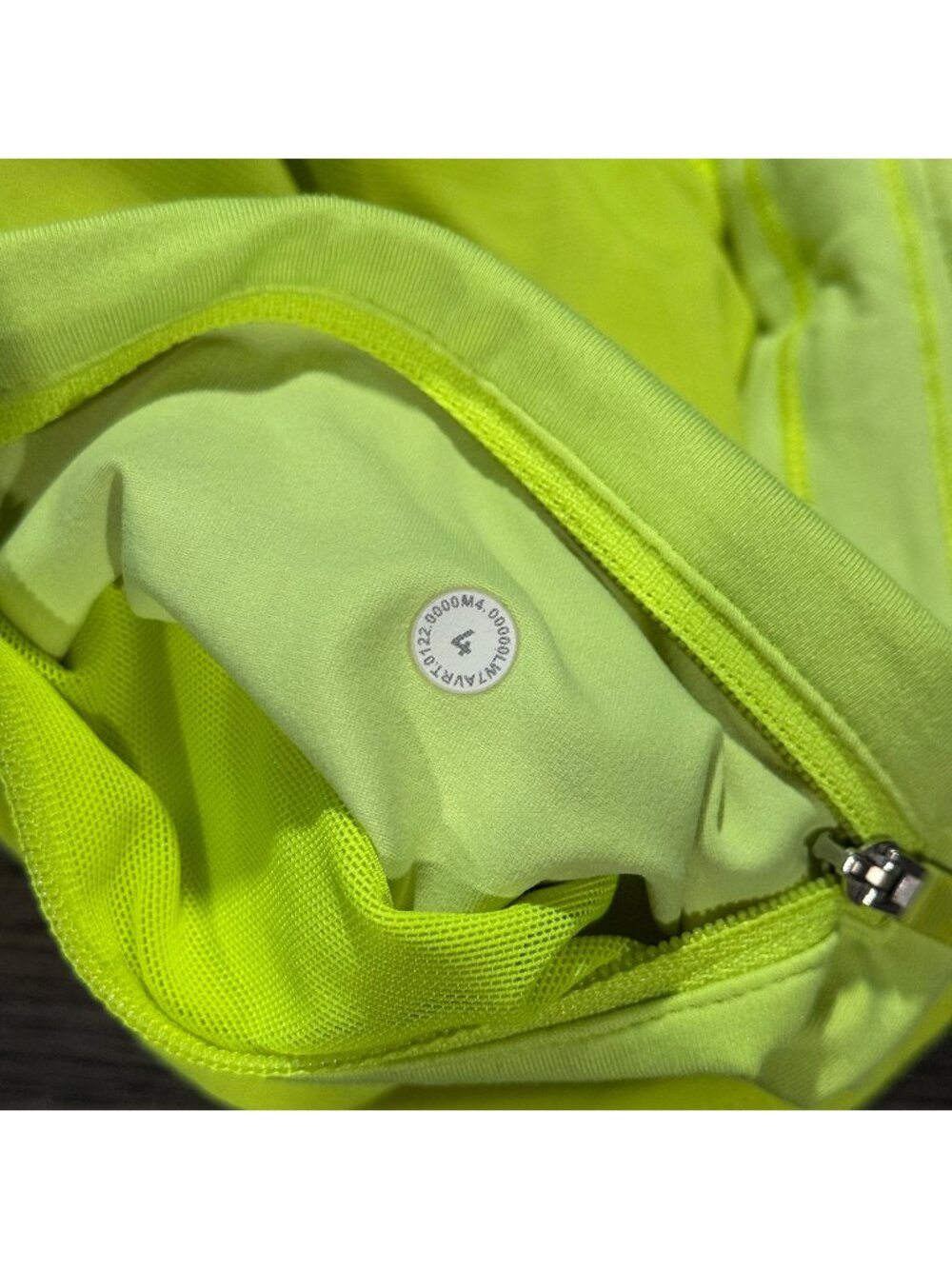Lululemon Women's Speed Up Mid-Rise Short 4" - Yellow - Picture 10 of 13